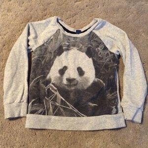 Shirts & Tops - Girls long sleeve panda top Shirts & Tops - Girls long sleeve panda top